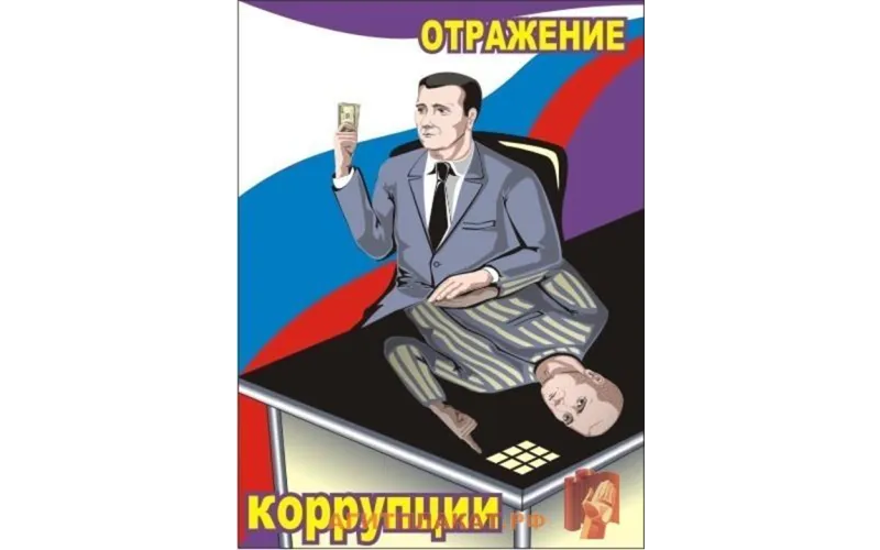 Антикоррупционные плакаты для офиса - Фото 2