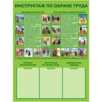 Стенд Инструктаж по охране труда