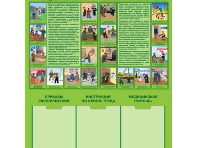 Стенд Инструктаж по охране труда