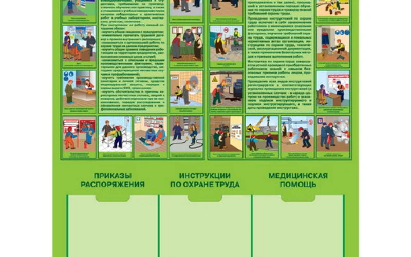 Стенд Инструктаж по охране труда - Фото 1