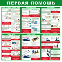 Стенд Первая помощь