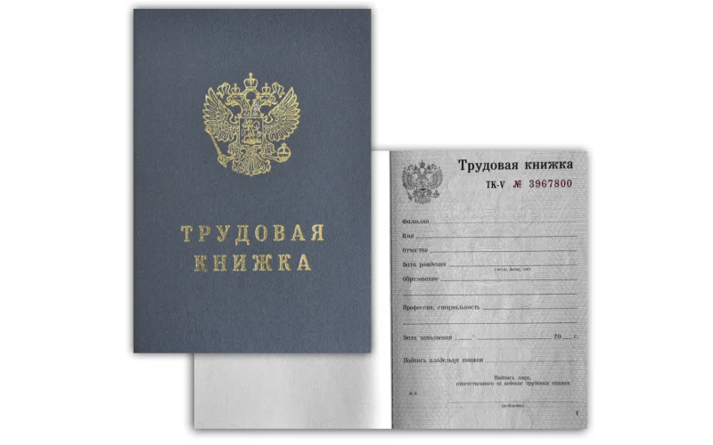 Трудовая книжка - Фото 1
