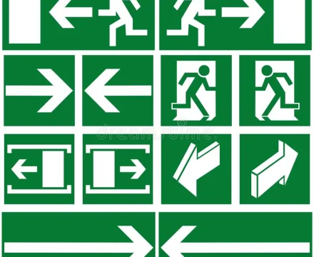 Эвакуационные знаки
